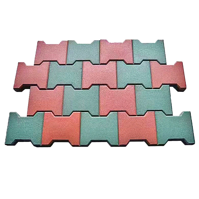 Anti Wear Horse Gym Floor Laminated Tile Crossfit Mat Rubber Paver Outdoor